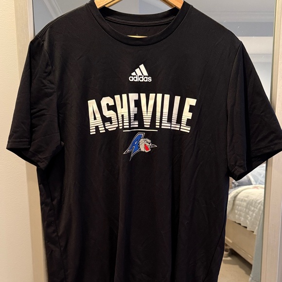 NWOT Adidas Dri Fit Black Asheville Tee (41) - Picture 1 of 3